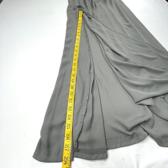 Show Me Your MUMU Heather Halter Dress Gray - Picture 7 of 13